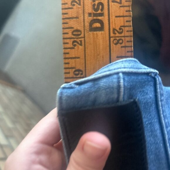 Paige Federal Jeans Men's Size 36 Blue Straight Slim Leg Stretch Denim - Picture 6 of 7